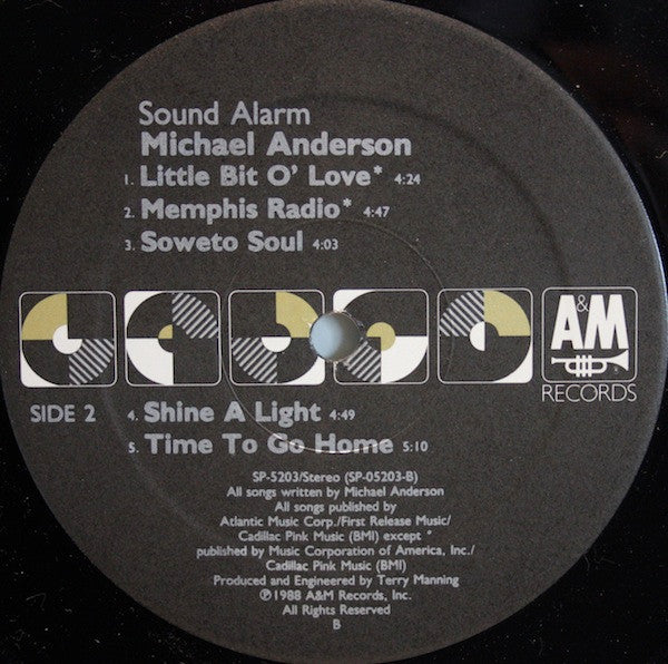 Sound Alarm - secondary