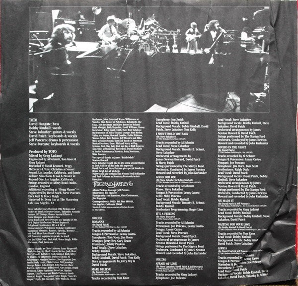 Toto IV - secondary