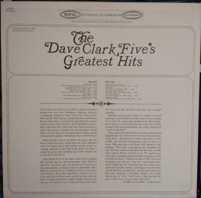 The Dave Clark Five's Greatest Hits - secondary