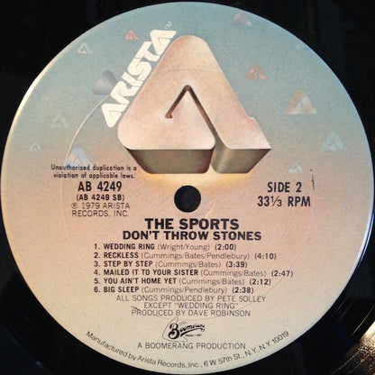 Don't Throw Stones - secondary