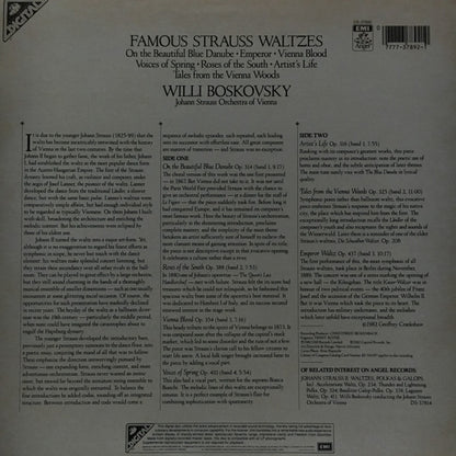 Willi Boskovsky, Wiener Johann Strauss Orchestra - Famous Strauss Waltzes