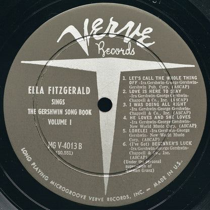 Ella Fitzgerald - Ella Fitzgerald Sings The Gershwin Song Book Vol. 1