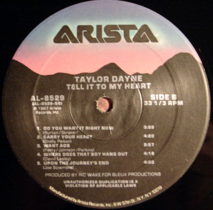 Taylor Dayne - Tell It To My Heart