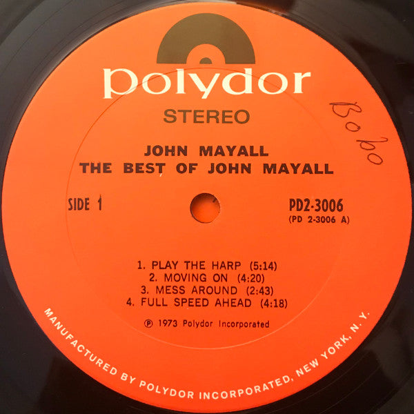 The Best Of John Mayall - secondary