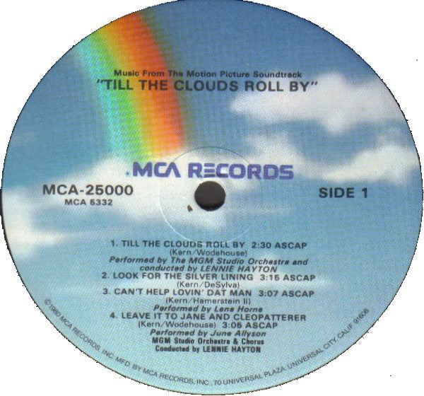 Till The Clouds Roll By (Music From The Motion Picture Soundtrack) - secondary