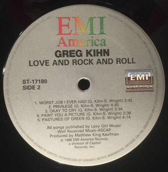 Love And Rock And Roll - secondary