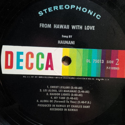 Haunani Kahalewai - From Hawaii With Love