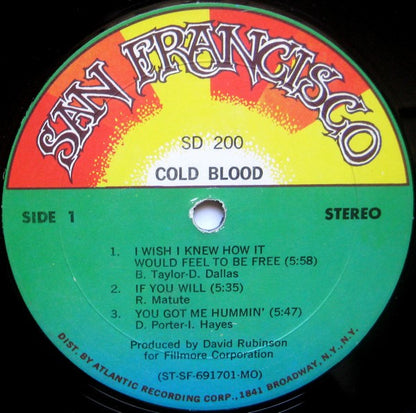 Cold Blood - secondary