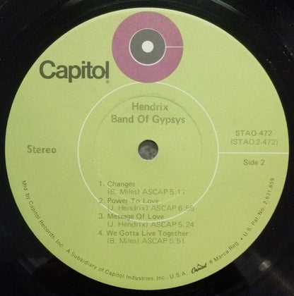 Jimi Hendrix - Band Of Gypsys