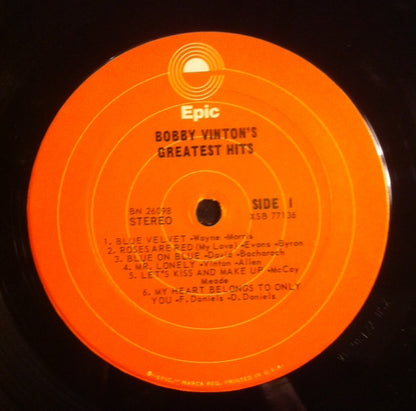 Bobby Vinton's Greatest Hits - secondary
