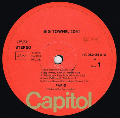 Paris - Big Towne, 2061