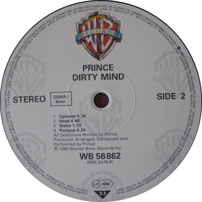 Prince - Dirty Mind
