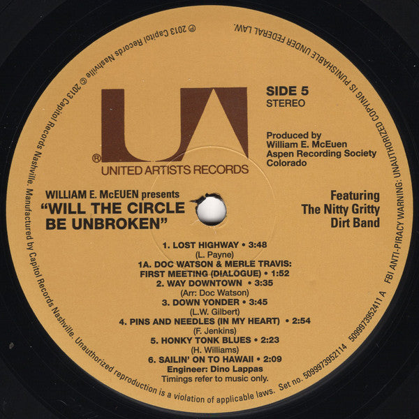Will The Circle Be Unbroken - secondary