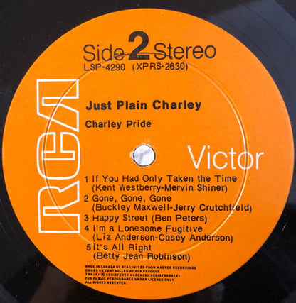 Charley Pride - Just Plain Charley