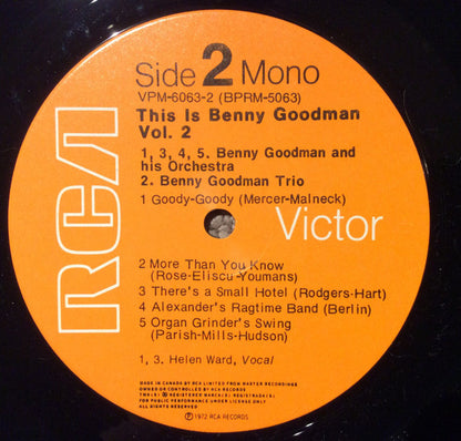 This Is Benny Goodman Vol. II - secondary