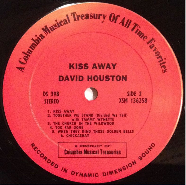 David Houston - Kiss Away