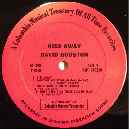 David Houston - Kiss Away