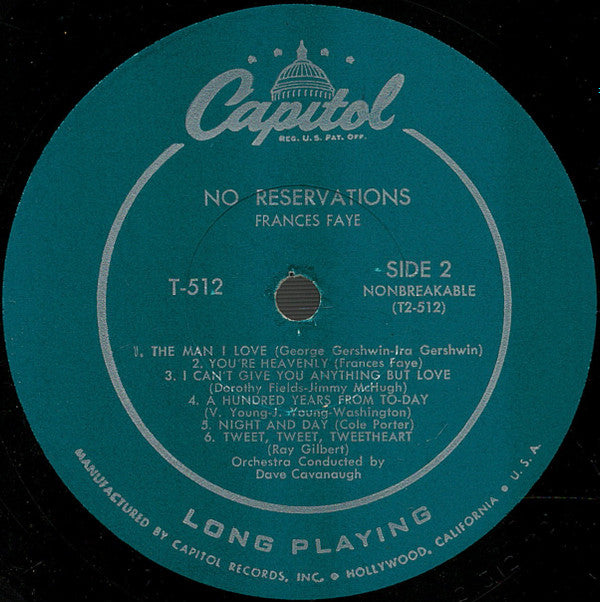 Frances Faye - No Reservations
