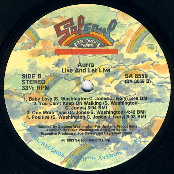 Aurra – Live And Let Live Aurra - Live And Let Live – Five Buck Bin