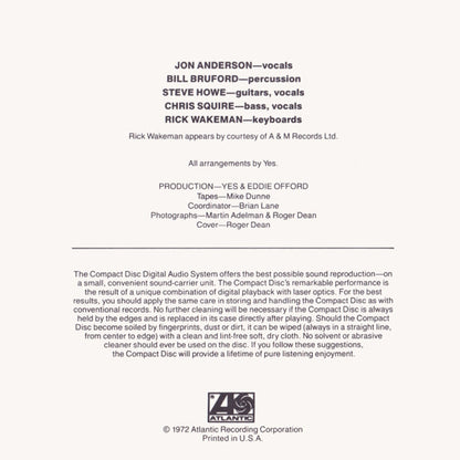 Yes - Close To The Edge