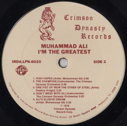Muhammad Ali - I'm The Greatest