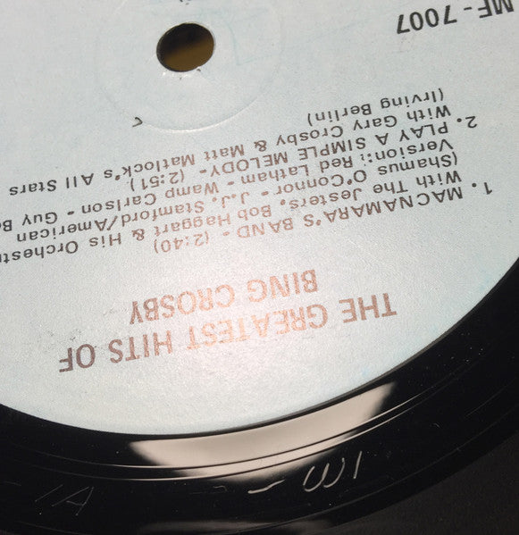 The Greatest Hits Of Bing Crosby - secondary