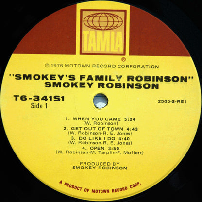 Smokey Robinson - Smokey's Family Robinson