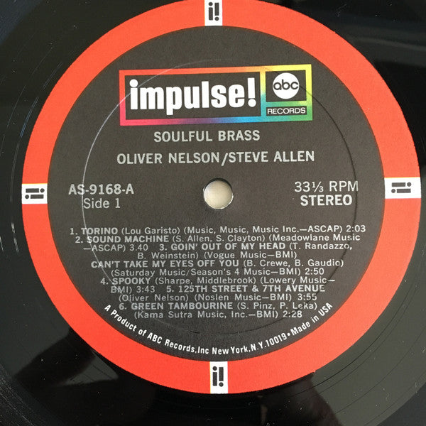 Oliver Nelson, Steve Allen - Soulful Brass
