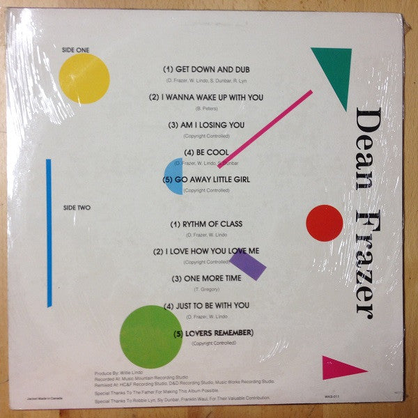 Dean Frazer - secondary