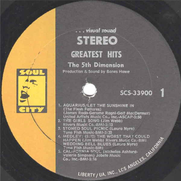 The Fifth Dimension - Greatest Hits