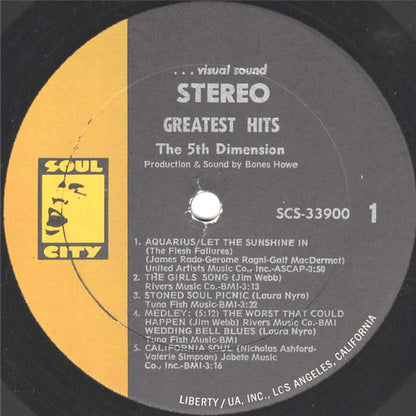 The Fifth Dimension - Greatest Hits