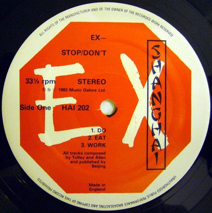 Stop/Don't - secondary