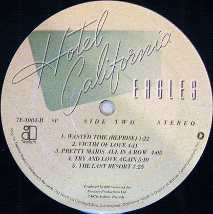 Hotel California - secondary