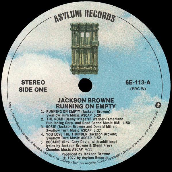 Running On Empty - secondary