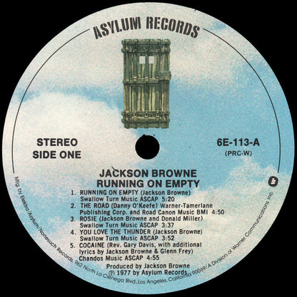 Running On Empty - secondary