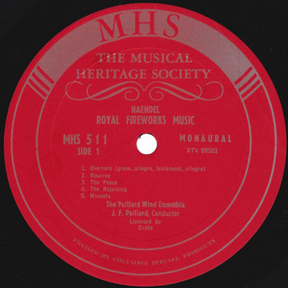 Royal Fireworks Music / Double Concerto In B Flat Major / Oboe Concerto In G Minor - secondary