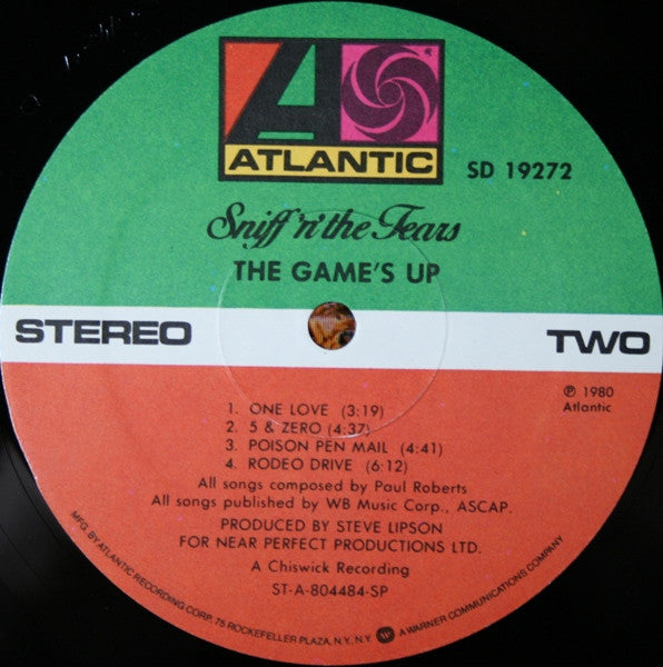 The Game's Up - secondary