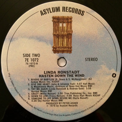 Hasten Down The Wind - secondary