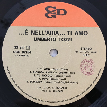 ...È Nell'Aria...Ti Amo - secondary