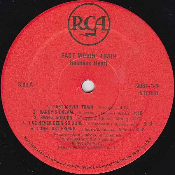 Restless Heart - Fast Movin' Train