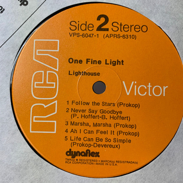 One Fine Light - secondary