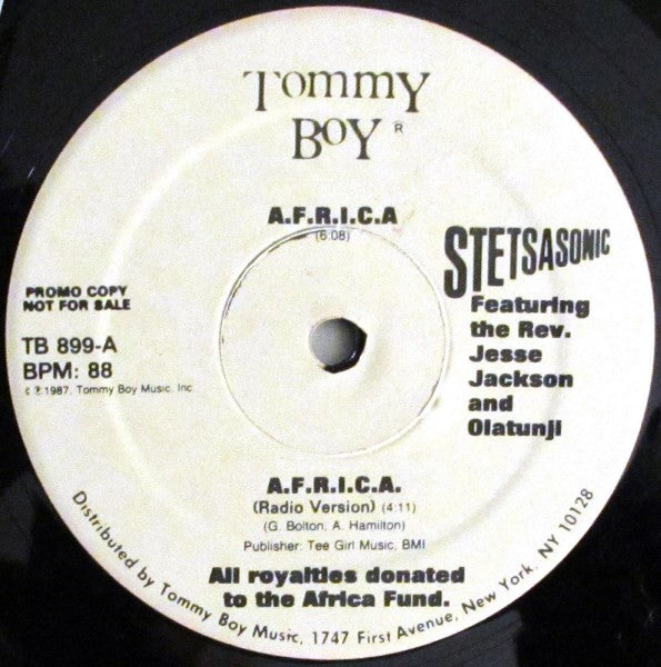 A.F.R.I.C.A. / Free South Africa - secondary