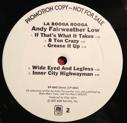 La Booga Rooga - secondary