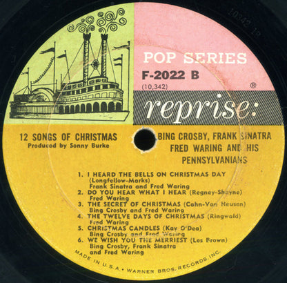 Bing Crosby, Frank Sinatra, Fred Waring & The Pennsylvanians - 12 Songs Of Christmas