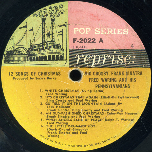 Bing Crosby, Frank Sinatra, Fred Waring & The Pennsylvanians - 12 Songs Of Christmas