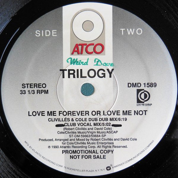 Love Me Forever Or Love Me Not - secondary
