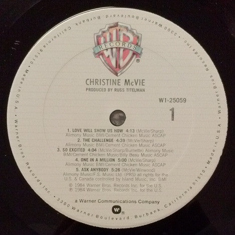 Christine McVie - secondary