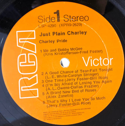 Charley Pride - Just Plain Charley