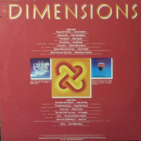 Dimensions - secondary