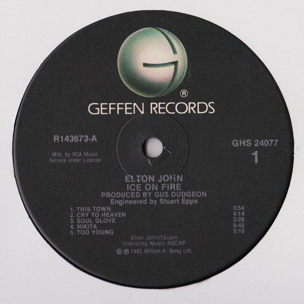 Elton John - Ice On Fire